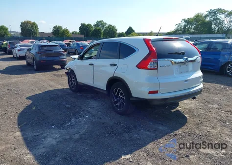 2016 Honda Cr-V Se из США, поврежденный, VIN 5J6RM4H44GL020085
